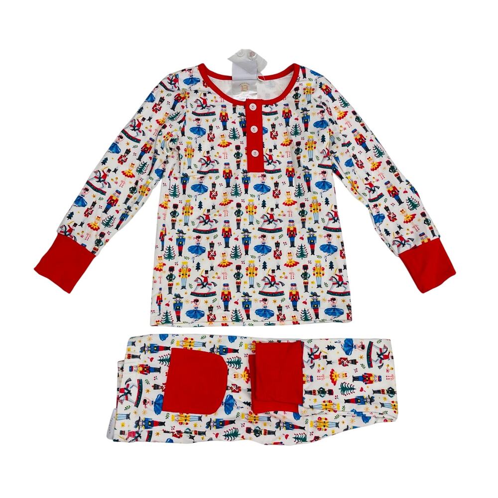 NWT Swoon Baby Size 7 Nutcracker PJs